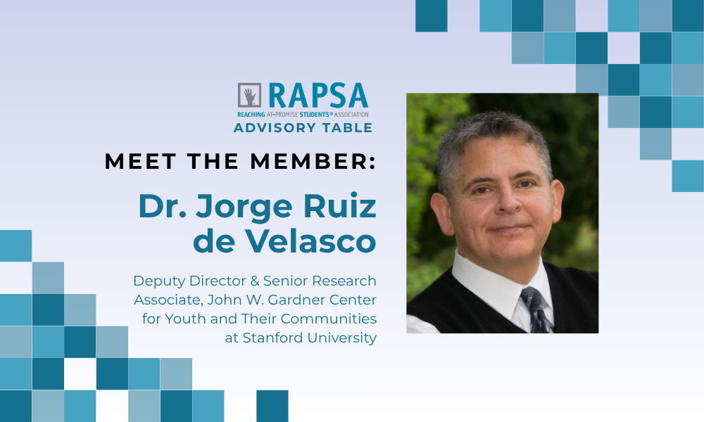 Meet the Member: Dr. Jorge Ruiz de Velasco
